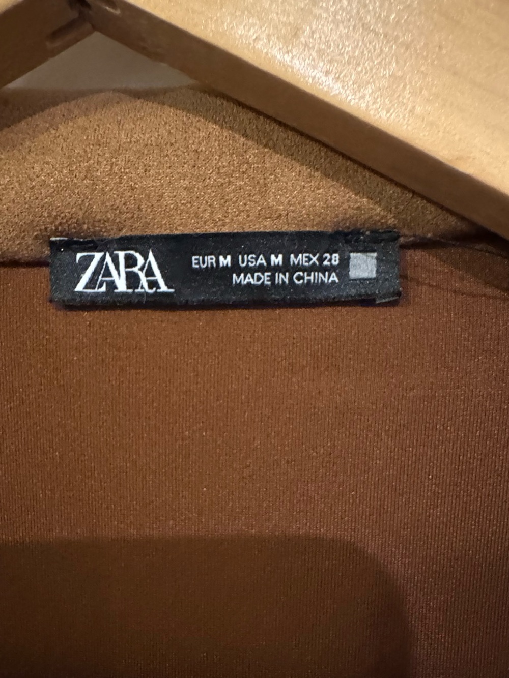 Zara Faux Suede Coat - Picture 2 of 4